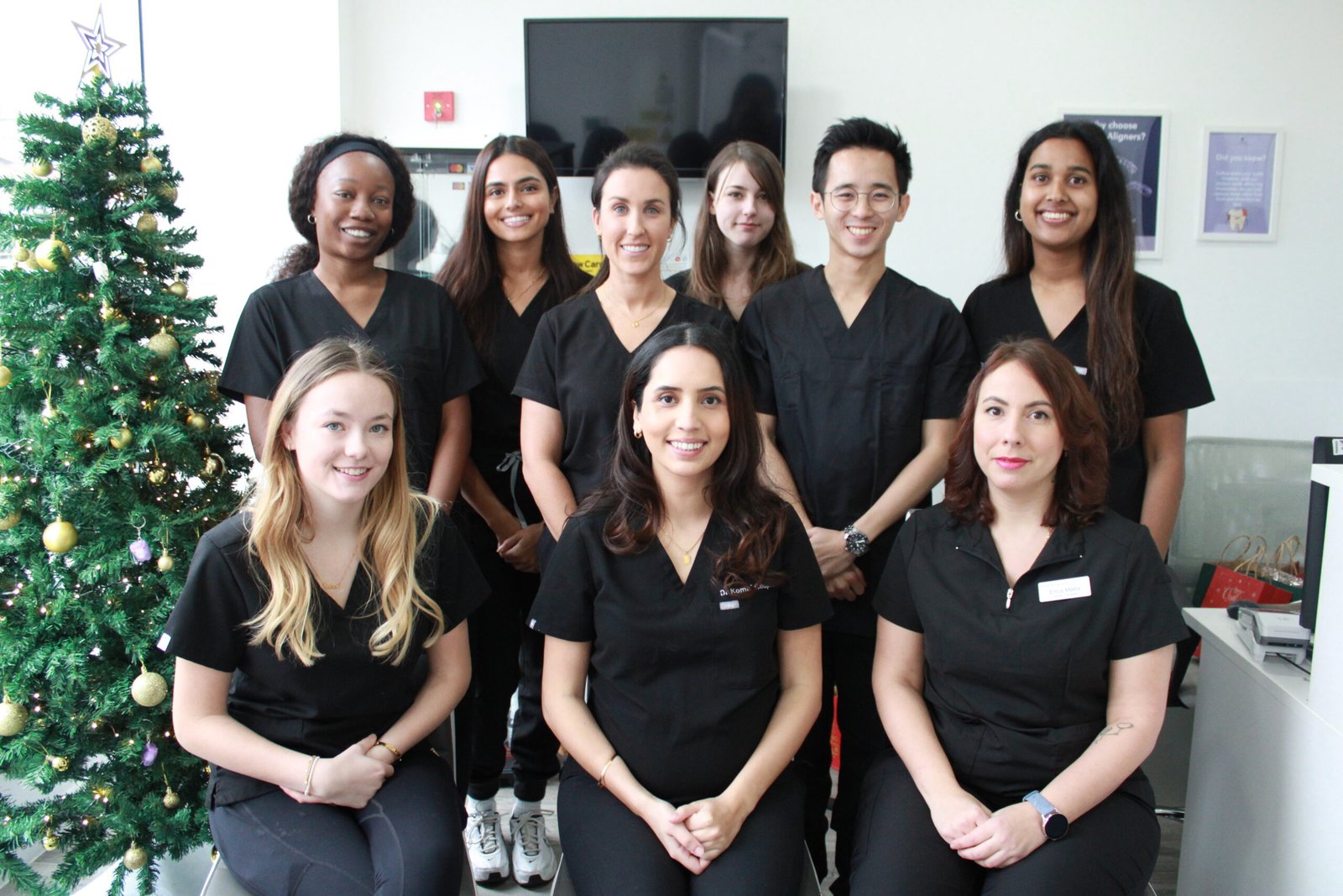 The Epsom Smiles team in the practice